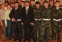 В Конгресс-Холле после торжественного мероприятия "Вахта Памяти - 2007"