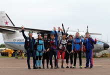 сборная команда Федерации парашютного спорта РБ